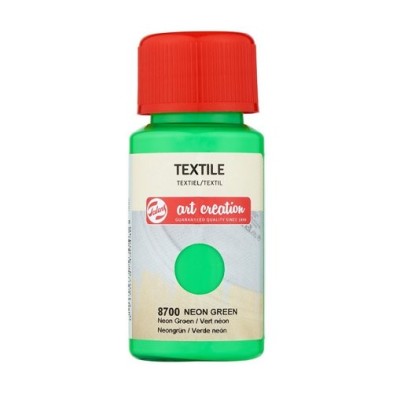 Material Bellas Artes - Pintura - Tinta Textil Verde Neón 8700, 50 ml. ArtCreation ** | totenart.com
