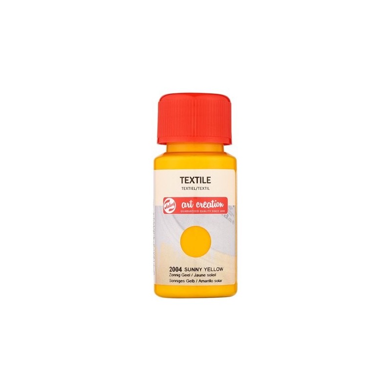 Material Bellas Artes - Pintura - Tinta Textil Amarillo Sol 2004, 50 ml. ArtCreation | totenart.com