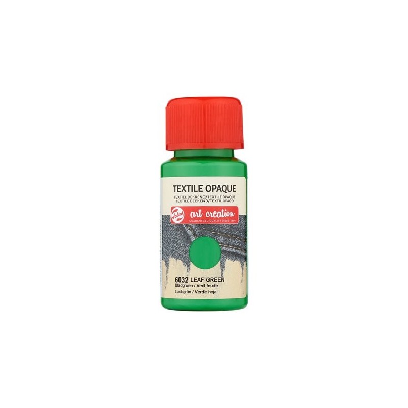 Material Bellas Artes - Pintura - Tinta Textil Opaca Verde Hoja 6032, 50 ml. ArtCreation | totenart.com