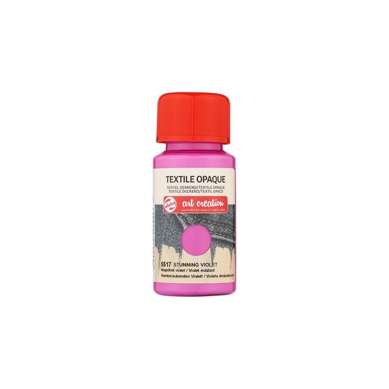 Material Bellas Artes - Pintura - Tinta Textil Opaca Violeta Deslumbrante 5517, 50 ml. ArtCreation | totenart.com