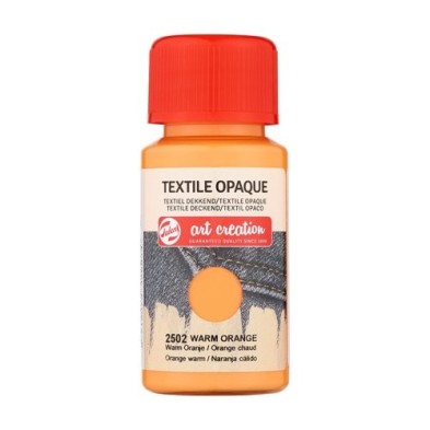 Material Bellas Artes - Pintura - Tinta Textil Opaca Naranja Cálido 2502, 50 ml. ArtCreation | totenart.com