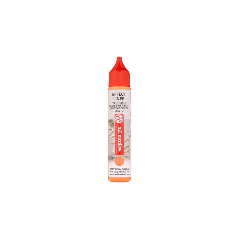 Material Bellas Artes - Pintura - Delineador Efecto Naranja Neón 8702, 28 ml. ArtCreation ** | totenart.com