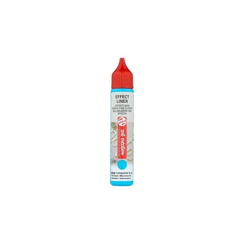 Material Bellas Artes - Pintura - Delineador Efecto Azul Turquesa 5024, 28 ml. ArtCreation ** | totenart.com