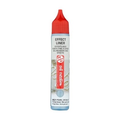 Material Bellas Artes - Pintura - Delineador Efecto Azul Grisáceo Perlado 8521, 28 ml. ArtCreation ** | totenart.com