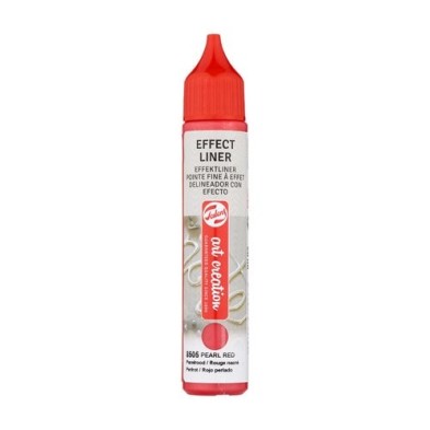 Material Bellas Artes - Pintura - Delineador Efecto Rojo Perlado 8505, 28 ml. ArtCreation ** | totenart.com