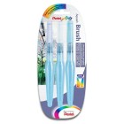 Material Bellas Artes - pintura - Pincel rellenable Pentel con depósito, punta Gruesa | totenart.com