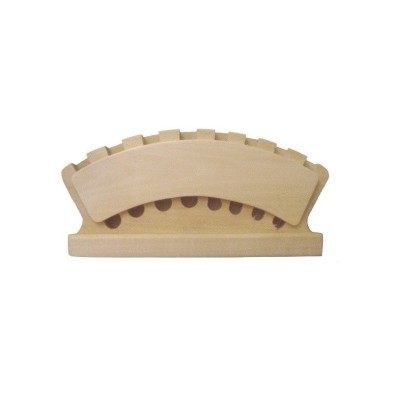 Material Bellas Artes - Pintura - Portapinceles EXPOSITOR madera para 8 pinceles | totenart.com