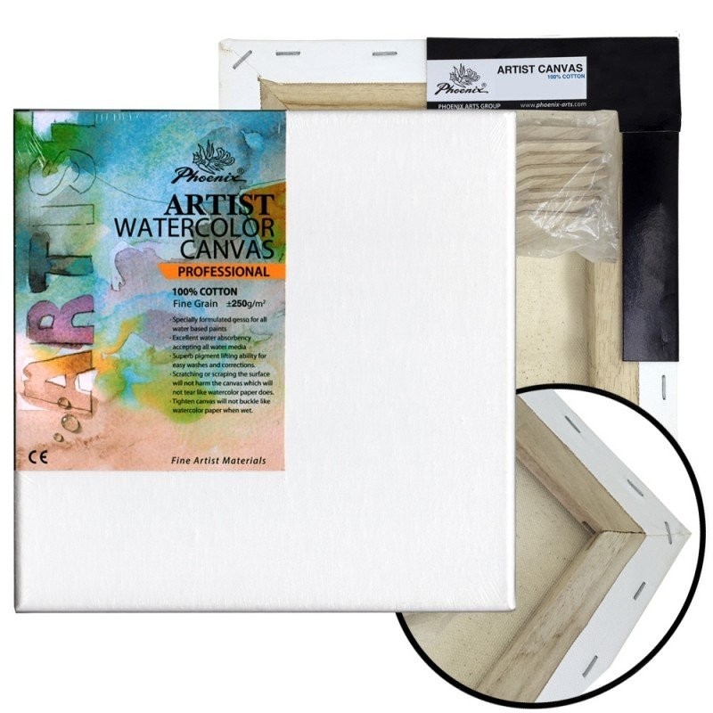 Material Bellas Artes - Pintura - Lienzo Acuarela (40x40 cm) | totenart.com\n