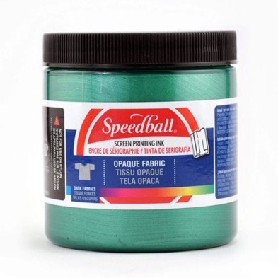 Material Bellas Artes - Pintura - Tinta serigrafia al agua Esmeralda 236 ml. Speedball ** | totenart.com