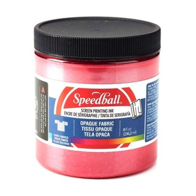 Material Bellas Artes - Pintura - Tinta serigrafia al agua Frambuesa 236 ml. Speedball ** | totenart.com