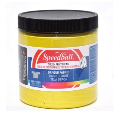 Material Bellas Artes-Serigrafia-Tinta serigrafia al agua Amarillo 236 ml. Speed