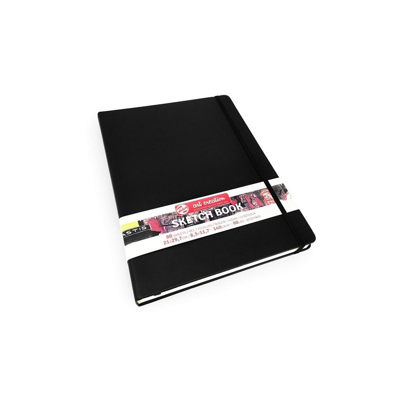 Material Bellas Artes - dibujo - Bloc ArtCreation de esbozo, A4, banda elastica, 80 h, 140 gr. | totenart.com