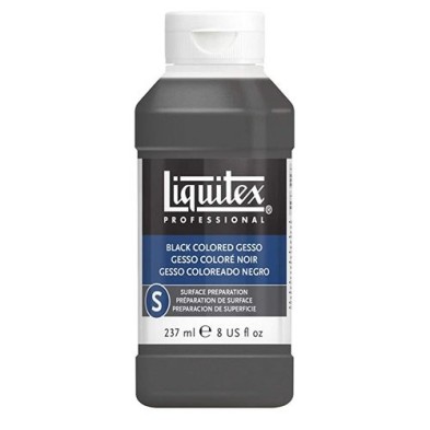 Material Bellas Artes - Pintura - Gesso color negro Liquitex (237 ml) | totenart.com