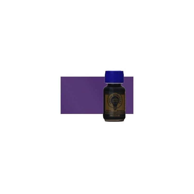 Material Bellas Artes –pintura- Laca bombillas violeta Mongay, 50 ml. | totenart.com