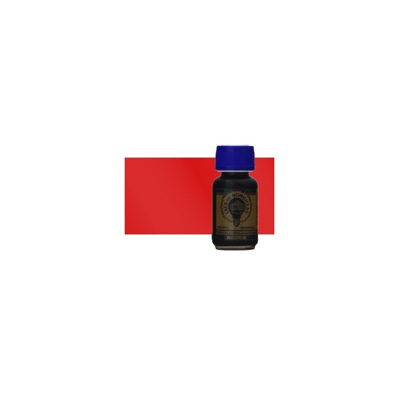 Material Bellas Artes –pintura- Laca bombillas roja Mongay, 50 ml. | totenart.com