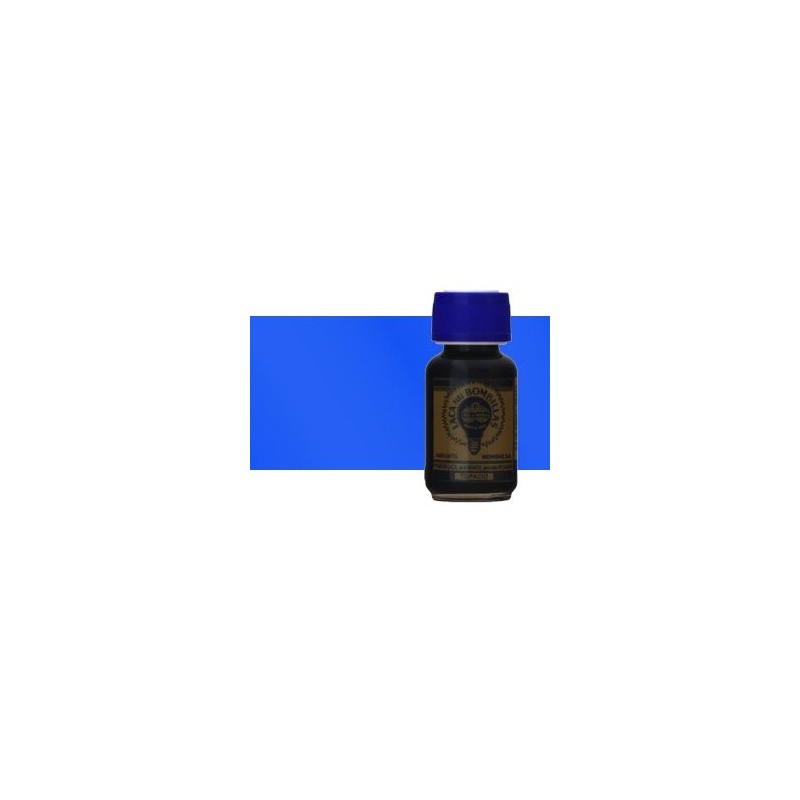 Material Bellas Artes –pintura- Laca bombillas azul Mongay, 50 ml. | totenart.com