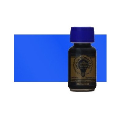 Material Bellas Artes –pintura- Laca bombillas azul Mongay, 50 ml. | totenart.com