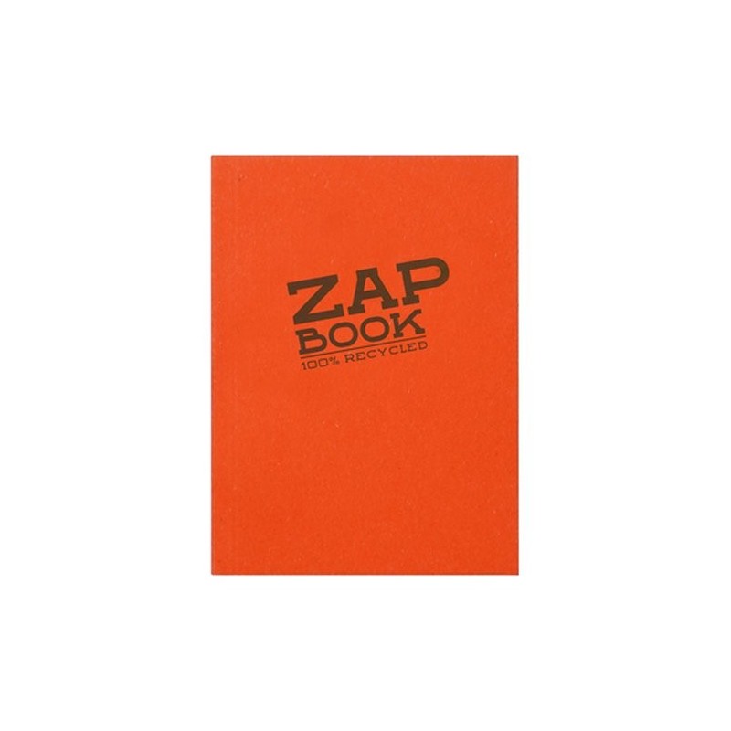 Material Bellas Artes – pintura-y-dibujo - Bloc Reciclado Zap Book A5, 80 gr. 320 h. Clairefontaine ** | totenart.com
