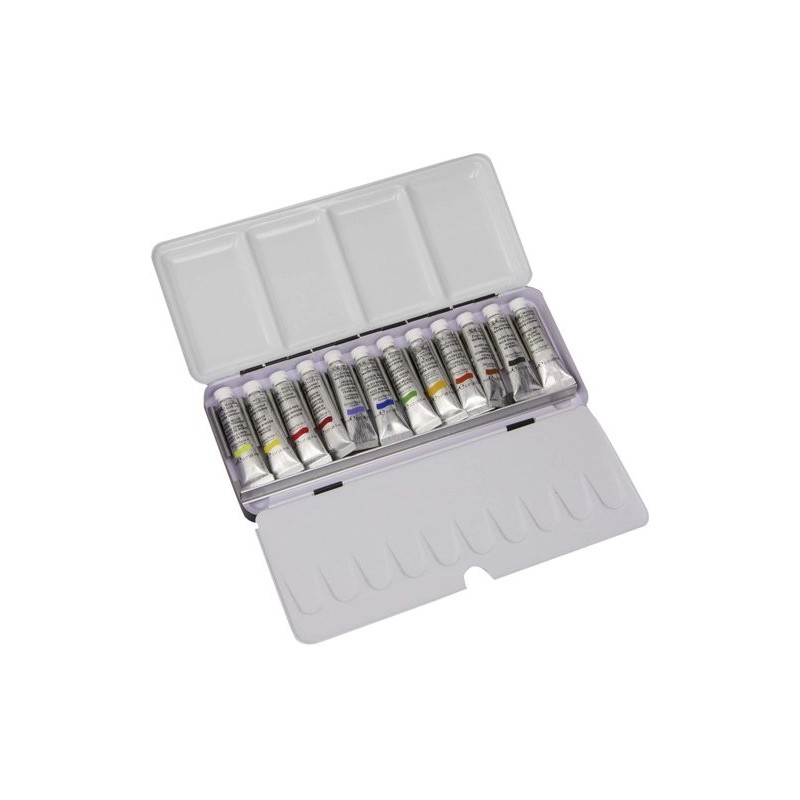 Material Bellas Artes - Pintura - Caja con 12 acuarelas Artist en tubo (5 ml) | totenart.com