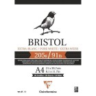 Material Bellas Artes – pintura-y-dibujo - Bloc Bristol Extrablanco A4, 205 gr., 20 h. Clairefontaine ** | totenart.com