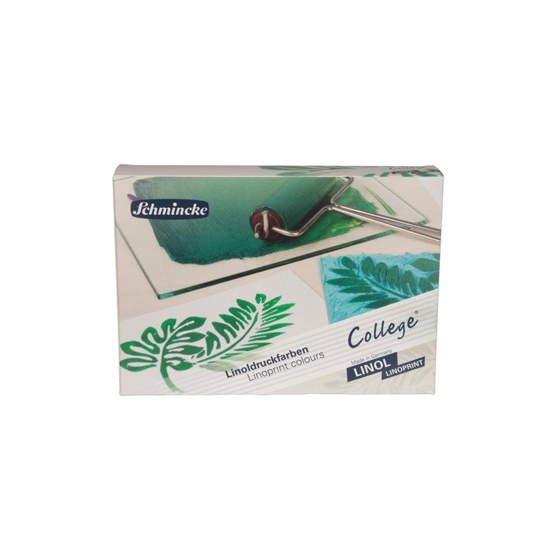 Material Bellas Artes - Pintura - Set de 5 Tintas linograbado Linoprint 75 ml. College, Schmincke  | totenart.com