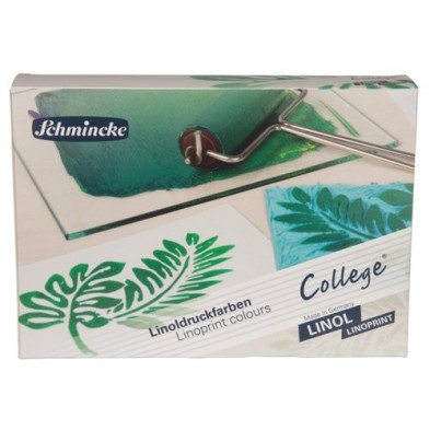 Material Bellas Artes - Pintura - Set de 5 Tintas linograbado Linoprint 75 ml. College, Schmincke  | totenart.com