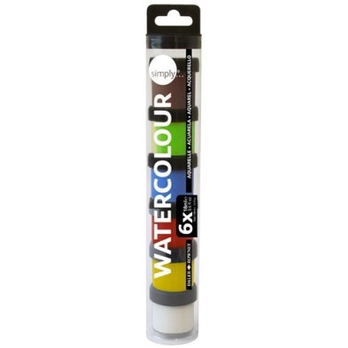 Material Bellas Artes - Pintura - Caja acuarelas Daler Rowney Simply, 6 colores 18 ml. | totenart.com