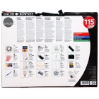 Material Bellas Artes - Pintura - Set completo 115 piezas con caballete, Simply, Daler Rowney | totenart.com