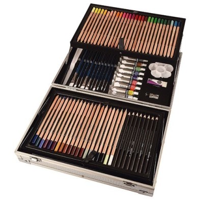 Material Bellas Artes - Pintura - Set completo 122 piezas, Simply, Daler Rowney | totenart.com