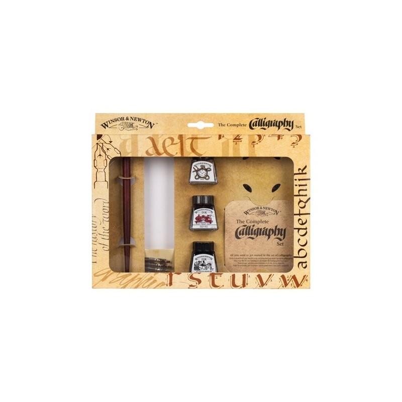 Material Bellas Artes - Dibujo - Set Completo Caligrafía Winsor&Newton | totenart.com