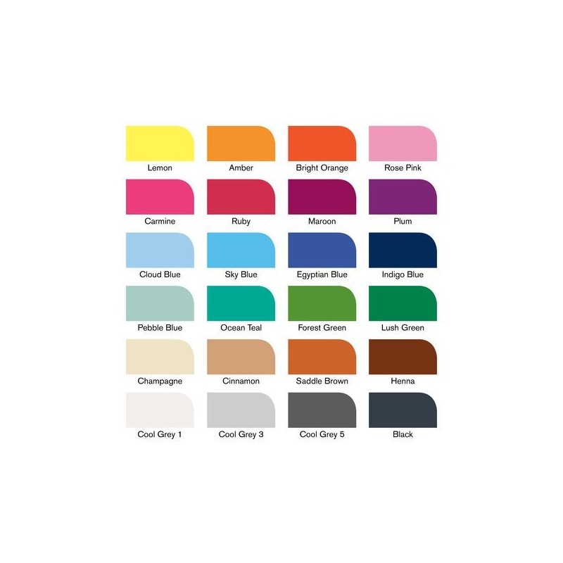 Material Bellas Artes - Pintura - Set 24 rotuladores doble punta Brushmarker Winsor & Newton | totenart.com