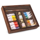 Material Bellas Artes - Pintura - Caja de madera con 12 colores óleo Sennelier (10 ml) ***** | totenart.com