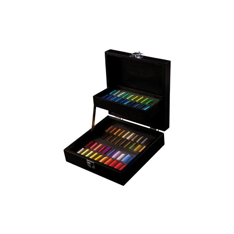 Material Bellas Artes - Pintura - Caja Negra de 60 1/2 pasteles secos «al Ecu» Sennelier ** | totenart.com