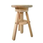 Material Bellas Artes - Pintura - Taburete de madera de pino | totenart.com