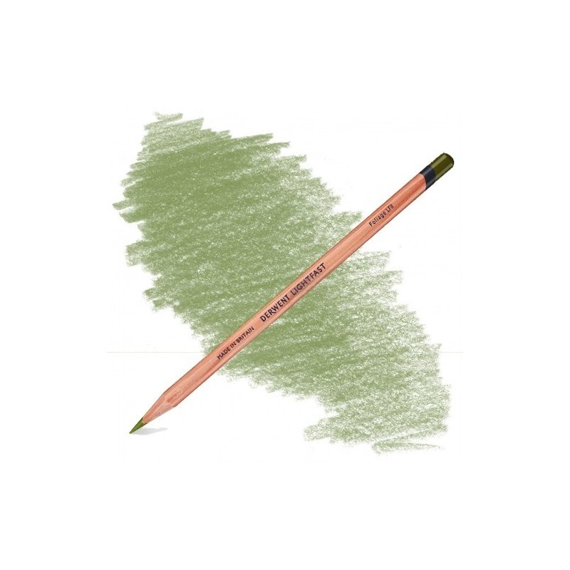 Material Bellas Artes – pintura-y-dibujo - Lápiz al óleo Verde Hoja Lightfast Derwent | totenart.com