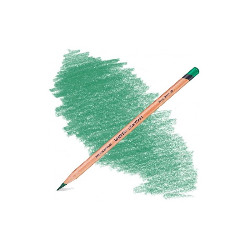 Material Bellas Artes – pintura-y-dibujo - Lápiz al óleo Verde Vivo Lightfast Derwent | totenart.com