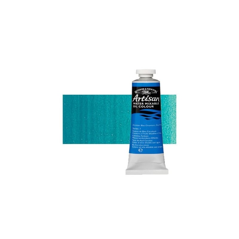 Material Bellas Artes - Pintura - Óleo al agua Winsor & Newton Artisan color tono azul cerúleo (37 ml) S.1 | totenart.com\n