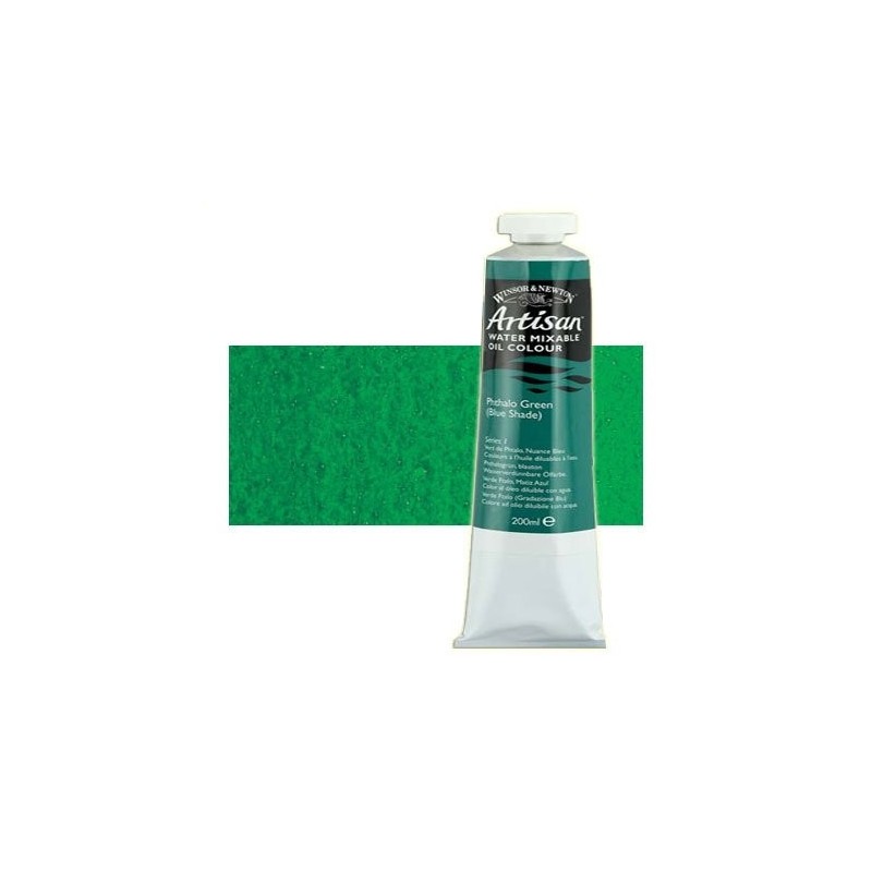 Material Bellas Artes - Pintura - Óleo al agua Winsor & Newton Artisan color verde ftalo sombra amarilla (200 ml) | totenart.com