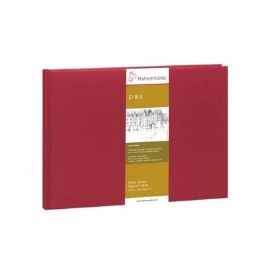 Material Bellas Artes - dibujo - Libro de Bosquejo DS rojo, 140gr, A5 P, 80 h  | totenart.com