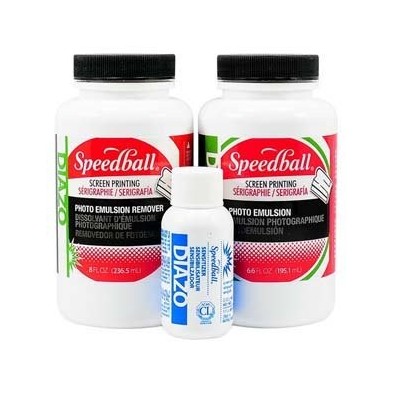 Material Serigrafia-Set Emulsion serigrafia Speedball con Recuperador