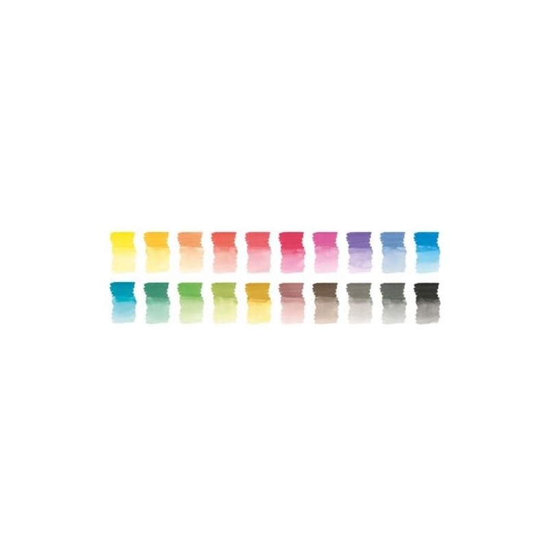 Material Bellas Artes – pintura-y-dibujo - Caja cartón 20 rotuladores de color acuarelables Albrecht Dürer Faber-Castell  | tote