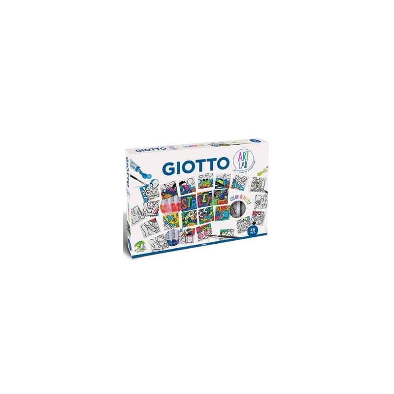 Material Bellas Artes - Pintura - Giotto Maxi Art Lab: Set Color & Puzzle | totenart.com