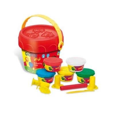 Giotto Be-Bè: Cubo de pasta para modelar, My Modelling Dough Bucket