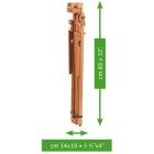 Material Bellas Artes - Pintura - Caballete plegable de madera M27 Mabef | totenart.com