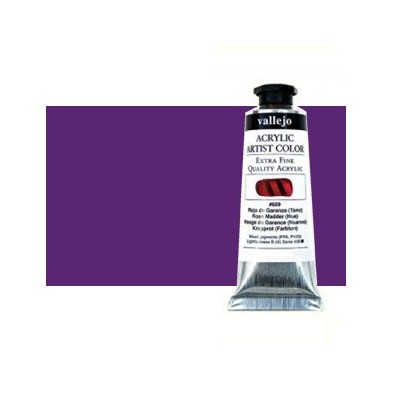 Material Bellas Artes - Pintura - Acrílico Vallejo Artist n. 624 color violeta fluorescente (60 ml) | totenart.com
