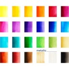 Material Bellas Artes – pintura-y-dibujo - Estuche acuarelas Faber-Castell, 24 pastillas y pincel rellenable | totenart.com