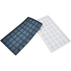 Material Bellas Artes - Pintura - Caja paleta pintura con compartimentos y tapa silicona (16x28 cm). | totenart.com