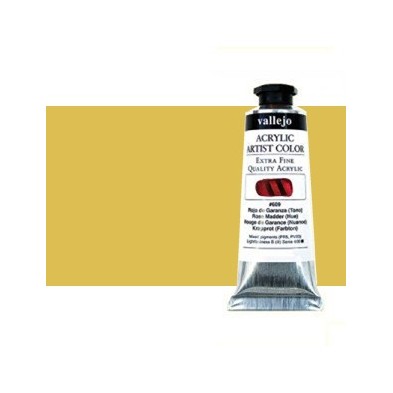 Material Bellas Artes - Pintura - Acrílico Vallejo Artist n. 424 color transóxido amarillo (60 ml) | totenart.com