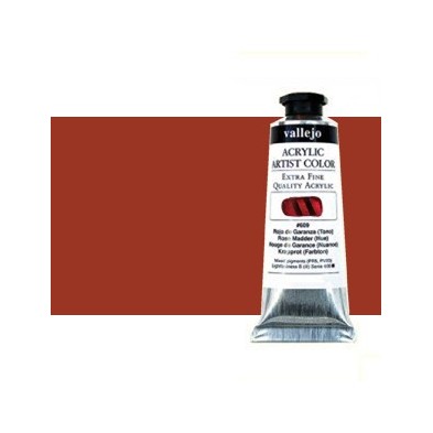 Material Bellas Artes - Pintura - Acrílico Vallejo Artist n. 425 color transóxido rojo (60 ml) | totenart.com