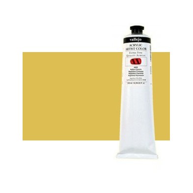 Material Bellas Artes - Pintura - Acrílico Vallejo Artist n. 424 color transóxido amarillo (200 ml) | totenart.com